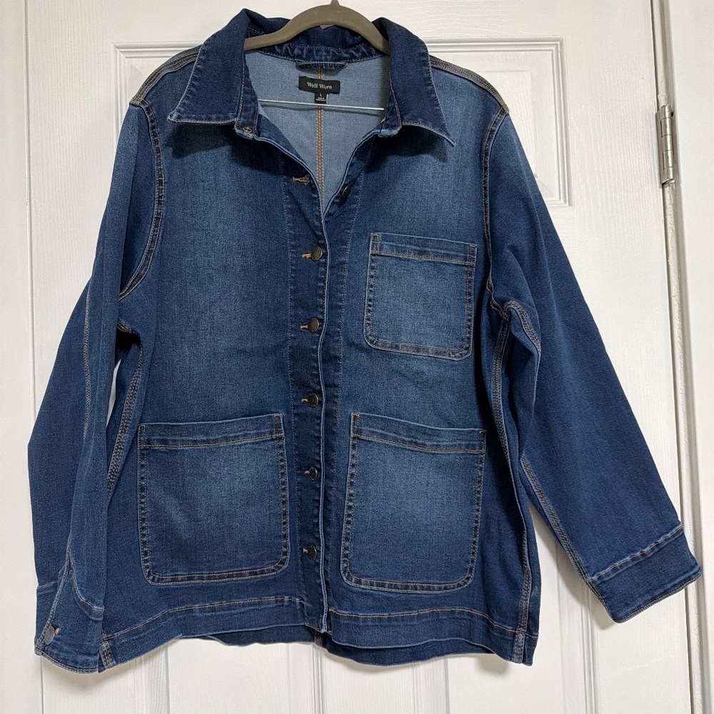Well Worn Jean chore jacket
